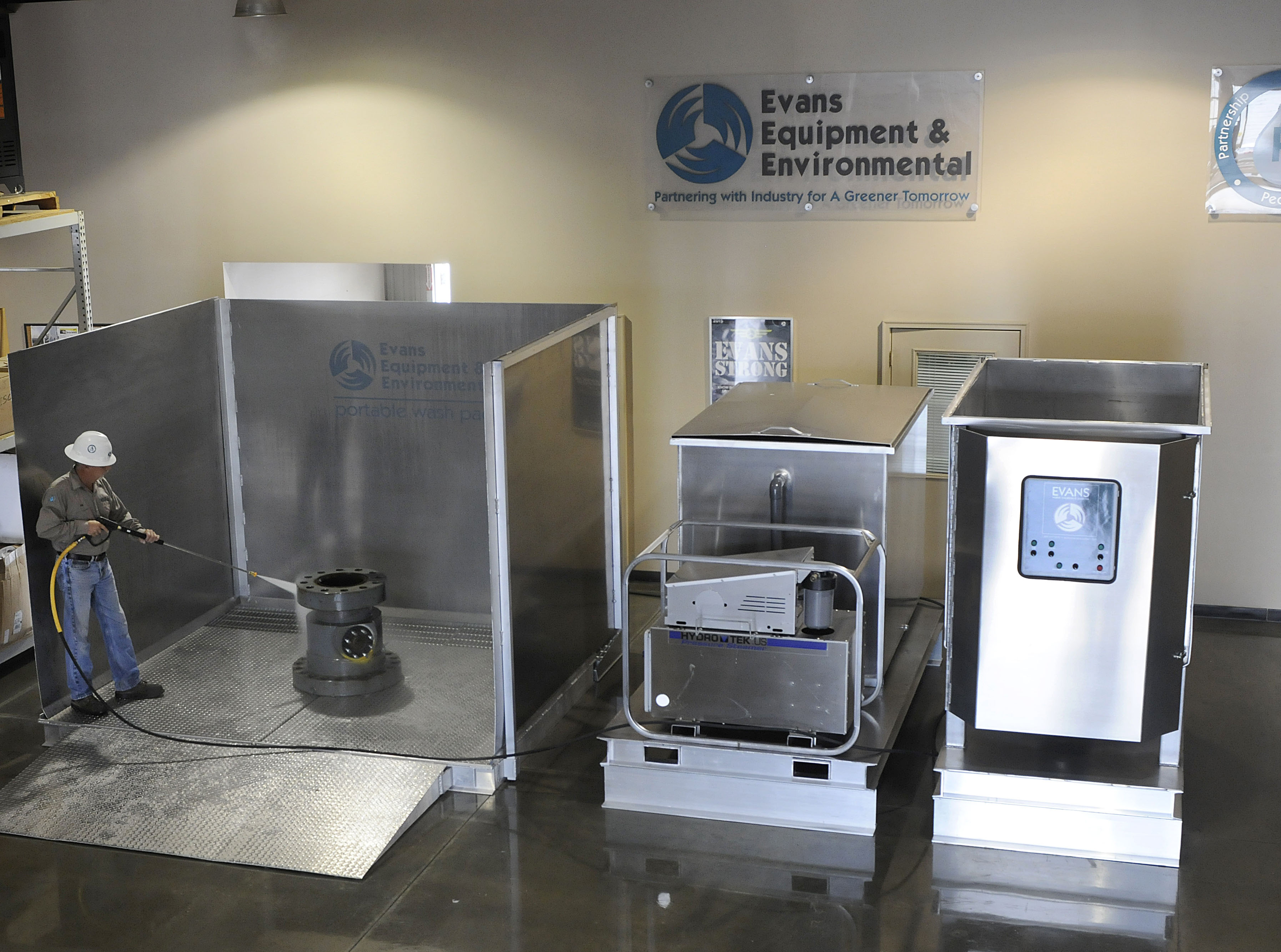 custom built wash Pad equipment